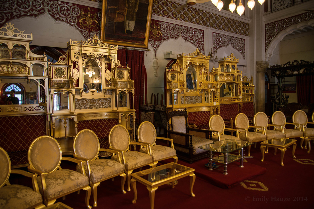 Interior of the Faiz Mahal